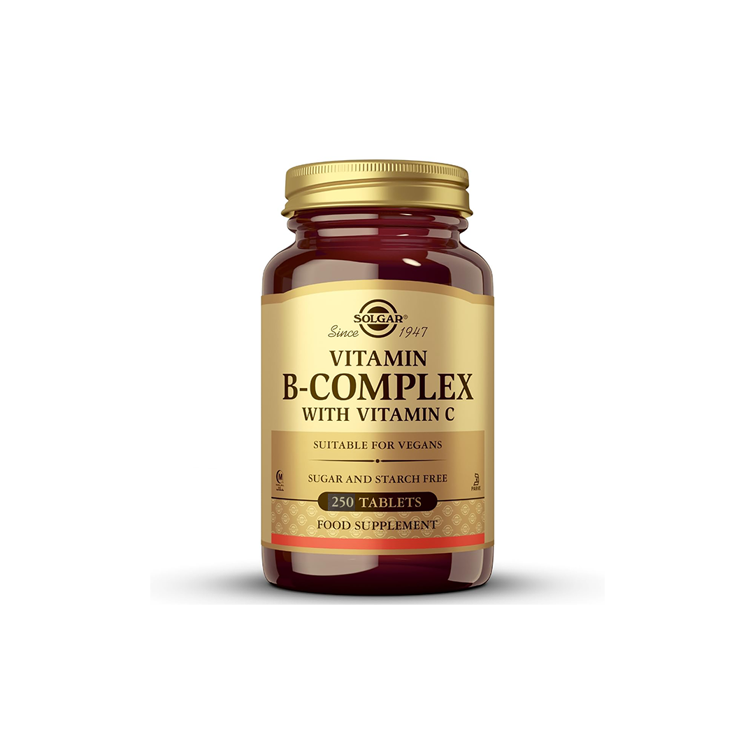 Vitamin B-Komplex mit Vitamin C 250 Tabletten Solgar